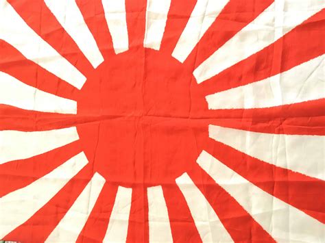 returning japanese ww2 flags